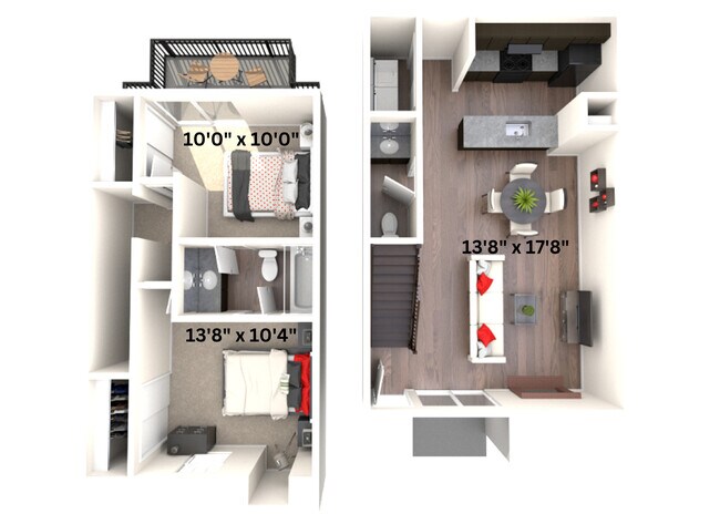 Unit 110 226 floor plan
